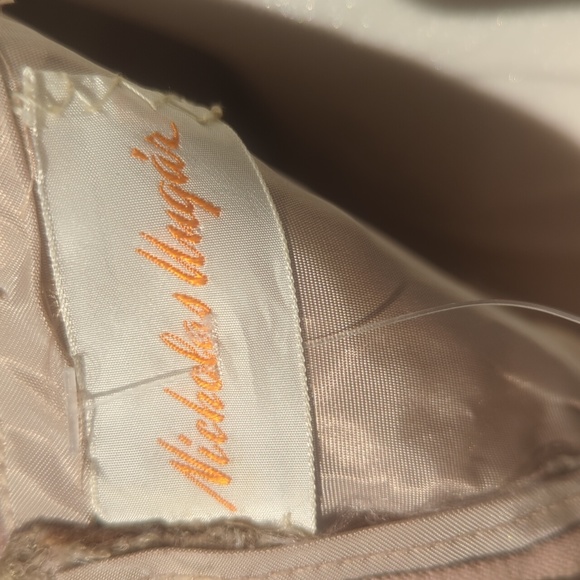 Vintage 1960s Nude Wiggle Dress Large - Picture 9 of 11